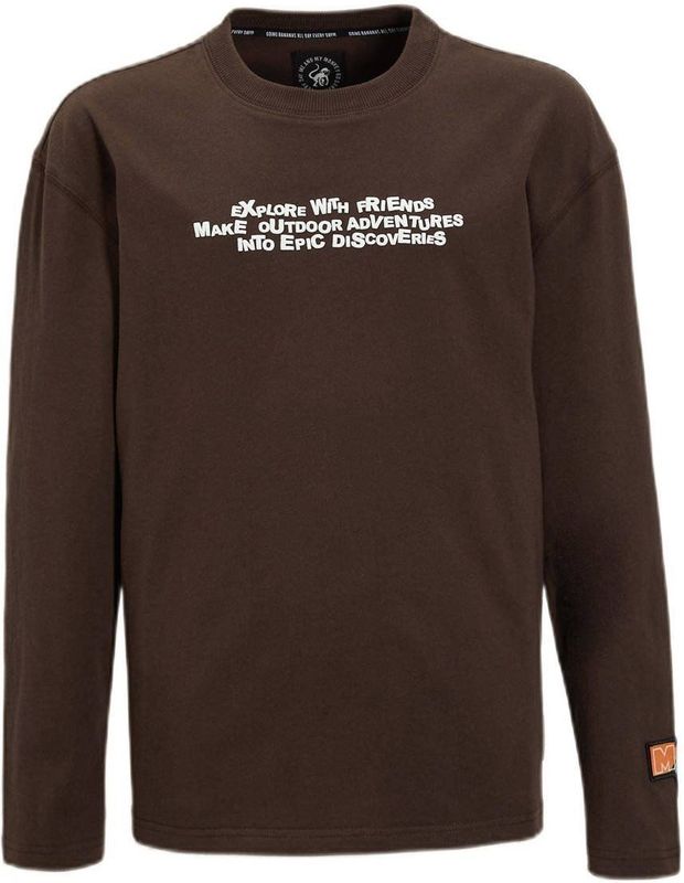 Me & My Monkey - Longsleeve - Jongens - Met Printopdruk