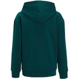 Me & My Monkey - Hoodie - Donkergroen - Met Chenille Patch