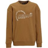 Me & My Monkey - Sweater - Bruin - Met Printopdruk