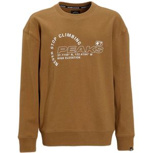 Me & My Monkey - Sweater - Bruin - Met Printopdruk