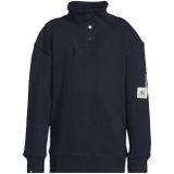 Me & My Monkey - Trui - Donkerblauw - Met Opstaande Kraag