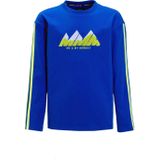 Me & My Monkey - Longsleeve - Blauw - Mountainprint