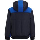 Orange Stars - Ray - Jas - Donkerblauw - Nylonmix - Met Capuchon