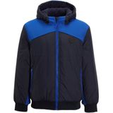 Orange Stars - Ray - Jas - Donkerblauw - Nylonmix - Met Capuchon