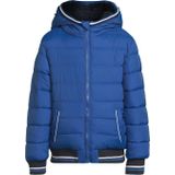 Anytime - Korte Gewatteerde Reversible Jas - Blauw