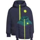 Orange Stars - Otis - Gewatteerde Jas - Donkerblauw/Teal - Reversible