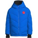 Orange Stars - Omkeerbare Jas - Jongens - Gewatteerd en Effen - Winterjassen