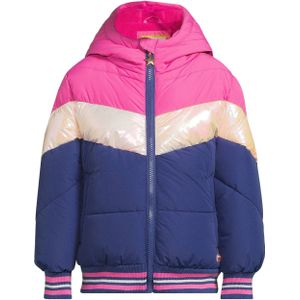 Orange Stars - Sofie - Gewatteerde Jas - Roze - Colourblock