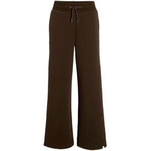 Me & My Monkey - Broek - Donkerbruin - Rechte Pasvorm - Elastische Tailleband
