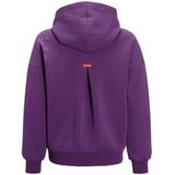 Me & My Monkey - Lara - Oversized Scuba Hoodie - Donkerpaars