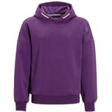 Me & My Monkey - Lara - Oversized Scuba Hoodie - Donkerpaars