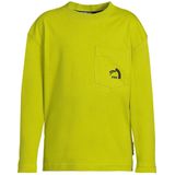 Me & My Monkey - Longsleeve - Limegroen - Met Printopdruk