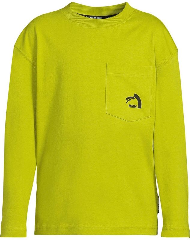 Me & My Monkey - Longsleeve - Limegroen - Met Printopdruk