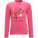 Orange Stars - Longsleeve - Roze - Met Printopdruk