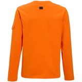 Orange Stars - Longsleeve - Oranje - Met Borstzakje en Printopdruk