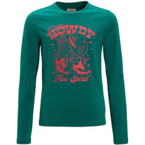 Orange Stars - Longsleeve - Katoen - Westernprint