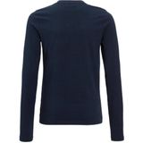 Orange Stars - Longsleeve - Navy - Met Glitterprint Cowboyhoed