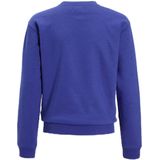 Orange Stars - Sweater - Paars - Met Glitter Printopdruk - Ronde Hals - Lange Mouwen