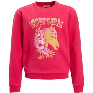 Orange Stars - Naomi - Sweater - Roze - Met Glitter Printopdruk