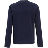 Orange Stars - Longsleeve - Donkerblauw - Colorblock met Patch Jasper