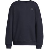 Orange Stars - Sweater - Donkerblauw - Urban Street Wear - Ronde Hals - Lange Mouwen