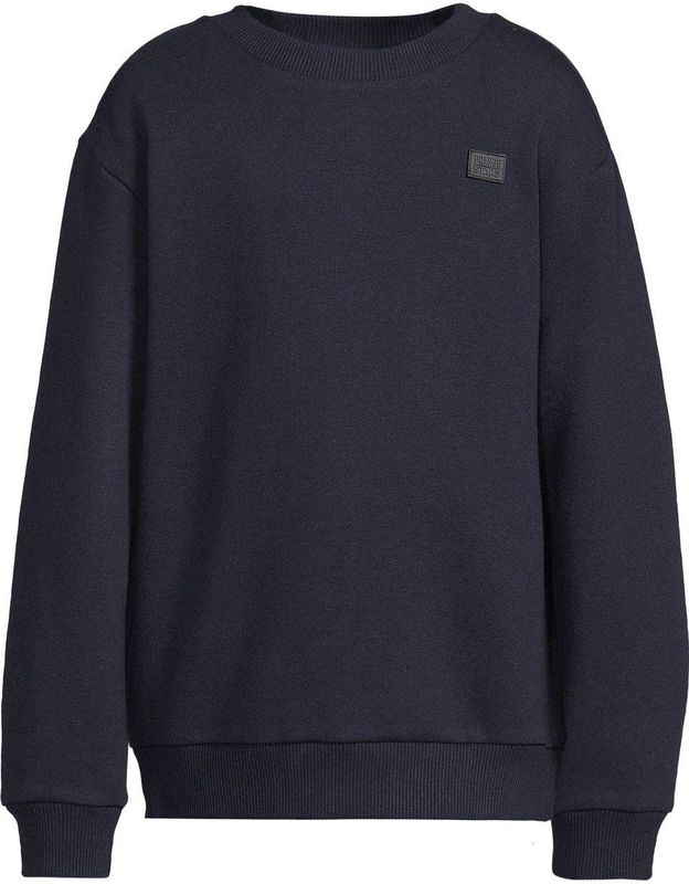 Orange Stars - Sweater - Donkerblauw - Urban Street Wear - Ronde Hals - Lange Mouwen