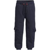 Orange Stars - Steven - Fleece Cargo Joggingbroek - Donkerblauw