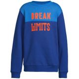 Orange Stars - Theo - Sweater - Blauw - Katoenmix - Ronde Hals