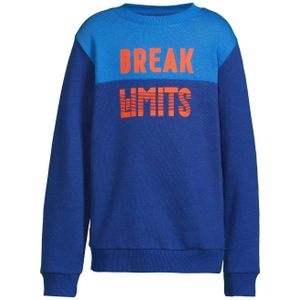 Orange Stars - Theo - Sweater - Blauw - Katoenmix - Ronde Hals