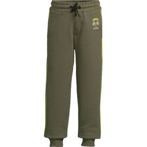 Orange Stars - Joggingbroek - Katoenmix - Met Fleece Voering - Speedway Print