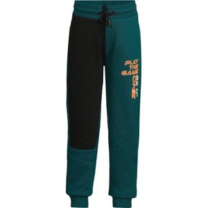 Orange Stars - Adam - Joggingbroek - Teal - Colourblock - Fleece