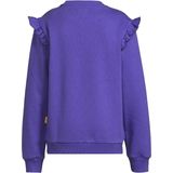 Orange Stars - Charlotte - Sweater - Paars - Met Printopdruk en Ruches