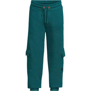 Orange Stars - Steven - Cargo Joggingbroek - Teal - Fleece