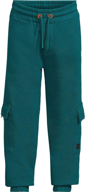 Orange Stars - Steven - Cargo Joggingbroek - Teal - Fleece