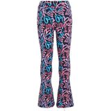 Orange Stars - Rava - Flared Broek - Multi - Hartjes Print