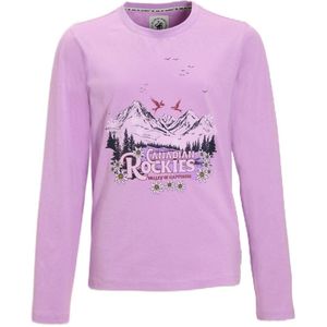 Me & My Monkey - Longsleeve - Paars - Met Printopdruk