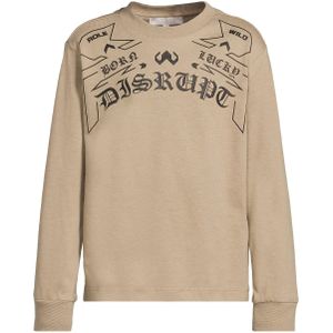 Coolcat - Longsleeve - Beige - Disrupt Printopdruk