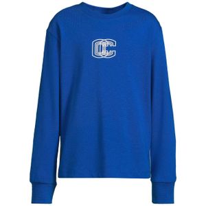 Coolcat - Longsleeve - Blauw - Met Printopdruk - Voor Jongens