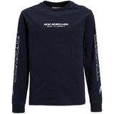 Coolcat - Longsleeve - Donkerblauw - New Rebellion Print Randy