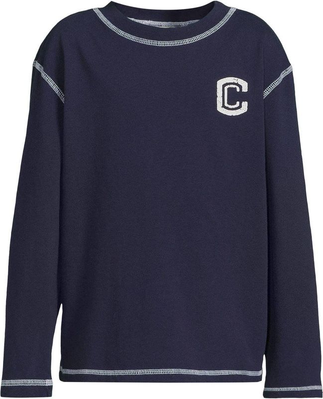 Coolcat - Danny - Longsleeve - Donkerblauw - Relaxed Fit