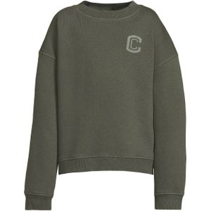 Coolcat - Tyler - Oversized Fleece Sweatshirt - Khaki