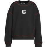 Coolcat - Scott - Oversized Fleece Sweater - Donkergrijs