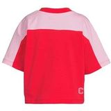 Coolcat - T-shirt - Katoen - Sportieve Print - Cropped Fit