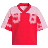 Coolcat - T-shirt - Katoen - Sportieve Print - Cropped Fit