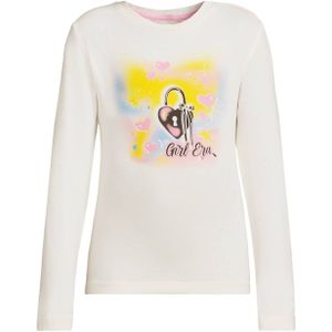 Coolcat - Longsleeve - Crème - Girl Era Print