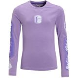 Coolcat - Longsleeve - Lila - Met Printopdruk