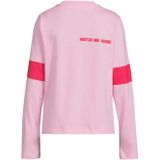Coolcat - Johanna - Longsleeve - Roze - Grote Letter 77 Printopdruk
