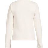 Coolcat - Longsleeve - Crème - Met Strikdetail