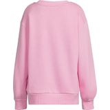 Coolcat - Lotte - Fleece Sweater - Roze - Queen of the Block Graffiti Print