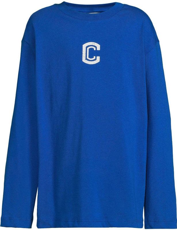 Coolcat - Longsleeve - Blauw - Met Printopdruk - Jongens